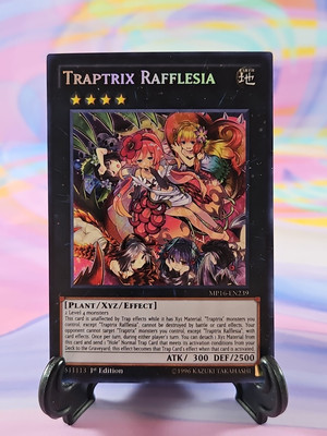 Yu-Gi-Oh TCG Card | Traptrix Rafflesia MP16-EN239 First Edition-image
