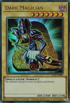 Lightly Played, English Yu Gi Oh Dark Magician - LC01-EN005 - Ultra Rare - Limit-image