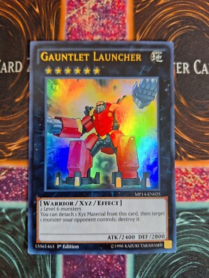 Yu-Gi-Oh! TCG Gauntlet Launcher MP14-EN025 Ultra Rare 1st Edition Near Mint-image