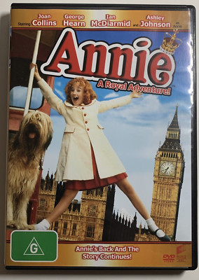 Annie-A Royal Adventure (DVD, 1995) Movie, Joan Collins, Region 4, PAL-image