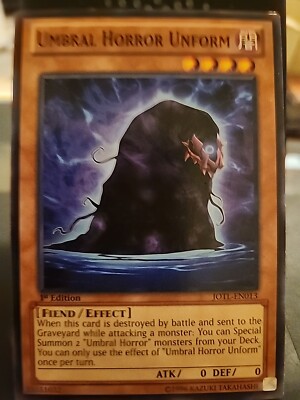 Umbral Horror Unform - 1st Edition - Yugioh Dark Monster - Vintage-image