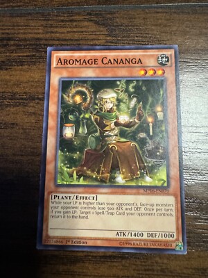 Yu-Gi-Oh! Aromage Cananga MP16-EN070 2016 Mega-Tins Mega Pack 1st Edition Rare-image