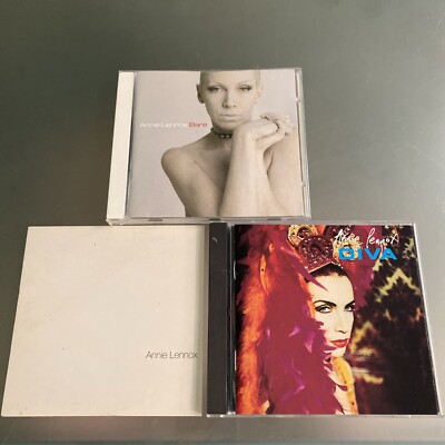 Annie Lennox 3 💿 LOT: Diva, Bare & Promo feat “Why” “I Love You’s” VG+-image