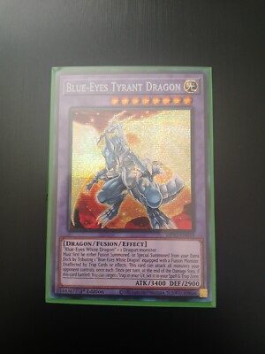 Blue-Eyes Tyrant Dragon MP23-EN019 25th Anniversary Tin: Dueling Heroes Mega...-image