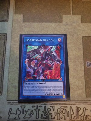 YUGIOH TCG BORRELOAD DRAGON MP18-EN131 SECRET 1ST NM-image
