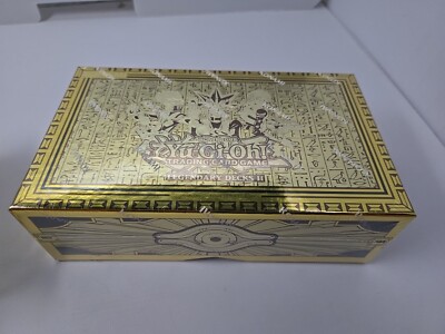 Konami Yu-Gi-Oh! Trading Cards Legendary Decks II Box - Gold - Unlimited English-image