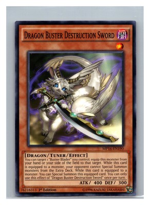 2016 Mega-Tins Mega Pack #MP16-EN190 Dragon Buster Destruction Sword-image