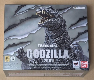 S.H. MonsterArts Godzilla 2001 Action Figure Damaged Box Collectible-image