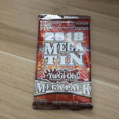 Yu-Gi-Oh! 2018 MEGA TIN MEGA PACK 1st Edition Booster Sealed!-image