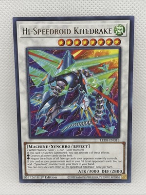 Hi-Speedroid Kitedrake - LED8-EN018 - Rare - 1st Edition - Near Mint-image