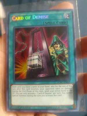 Card of Demise LCKC-EN029 Yu-Gi-Oh Legendary Collection Kaiba-Unlimited Edition-image