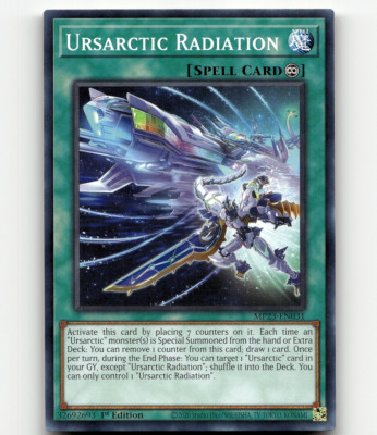 Yugioh Ursarctic Radiation 25th Anniv. Tin: Dueling Heroes Mega Pack-image