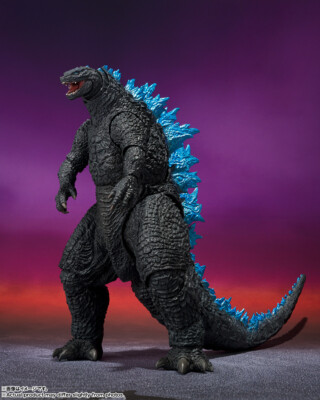 S.H.MonsterArts GODZILLA FROM GODZILLA x KONG: THE NEW EMPIRE 2024 in Stock-image
