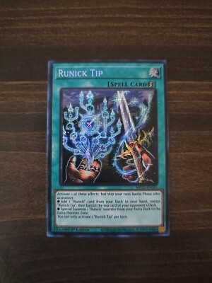Yu-Gi-Oh! TCG Runick Tip 25th Anniversary Tin: Dueling Heroes Mega Pack NM-image