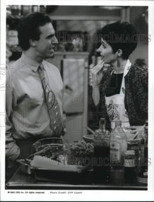 1993 Press Photo Jay Thomas & Annie Potts in 