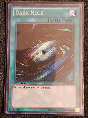 Yu-Gi-Oh! TCG Dark Hole Legendary Collection 4 Mega-Pack LCJW-EN283 1st Ed NM-image