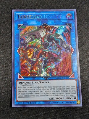 Yu-Gi-Oh! Borreload Dragon MP18-EN131 1st Edition Secret Rare NM-image
