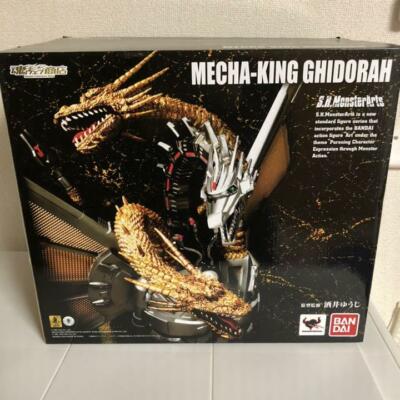 Bandai S.H. Monsterarts Mecha King Ghidorah Figure Pre-Owned from Japan F/S-image