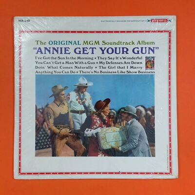 ANNIE GET YOUR GUN Soundtrack MS548 LP Vinyl VG++ Cover Shrink-image