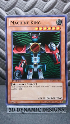 | Yugioh Machine King LCJW-EN179 1st Edition  Legendary  Joeys World  NM- 🔥 |-image