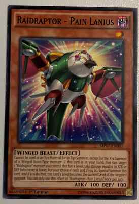 Raidraptor - Pain Lanius MP17-EN007 2017 Mega-Tins Mega Pack 1st Edition-image