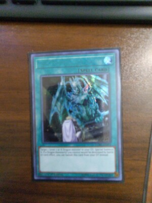 Yugioh Return of the Dragon Lords LCKC-EN074 Secret 1st Ed NM NO NAME MISPRINT-image