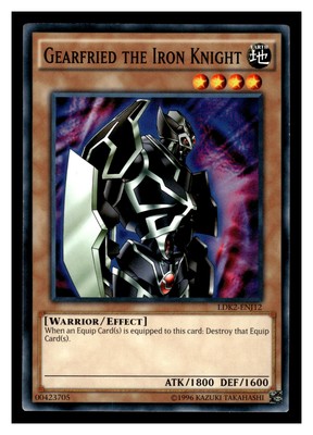2016 Yu-Gi-Oh! #LDK2-ENJ12 Gearfried the Iron Knight-image