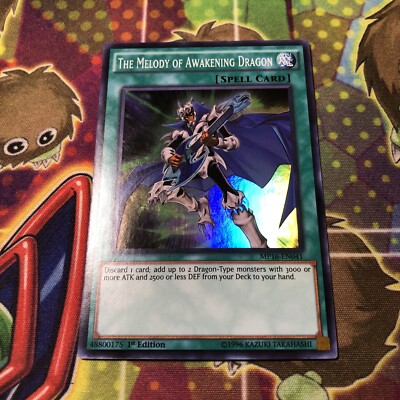 Yugioh The Melody of Awakening Dragon Mega Pack 2016 MP16-EN041 Near Mint 1st Ed-image