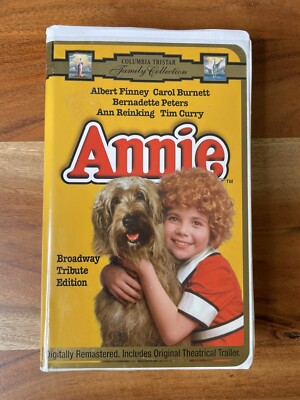 Annie (1997) Broadway Tribute Edition - VHS Clamshell Case-image