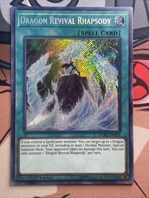 Dragon Revival Rhapsody - NM - LCKC-EN109 - 1st Ed - Secret Rare - Yu-Gi-Oh! TCG-image