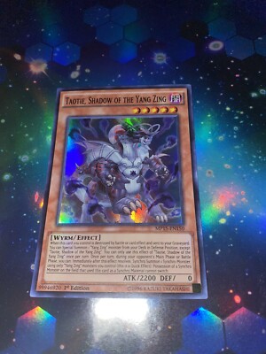 Yu-Gi-Oh! TCG Taotie, Shadow of the Yang Zing 2018 Mega Tin Pack MP15-EN150 1st-image