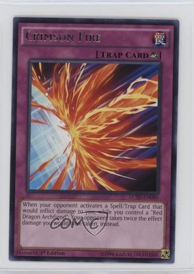 2014 Yu-Gi-Oh! Legendary Collection 5Ds Mega-Pack 1st Edition Crimson Fire 1e7-image