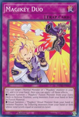 1x Magikey Duo - 1st Edition NM Eng YuGiOh - 2022 Mega Tin - Pharoah's Gods-image