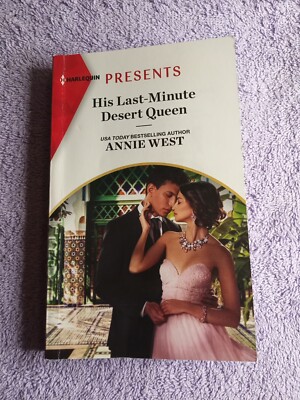 His Last-Minute Desert Queen by Annie West (2024, Mass Market)-image
