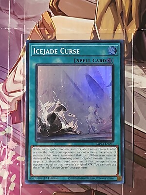 Yu-Gi-Oh! TCG Icejade Curse 25th Anniversary Tin: Dueling Heroes Mega Pack...-image