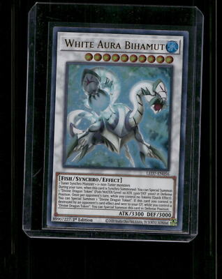 YuGiOh Legendary Duelists: Rage of Ra #LED7-EN056 White Aura Bihamut-image
