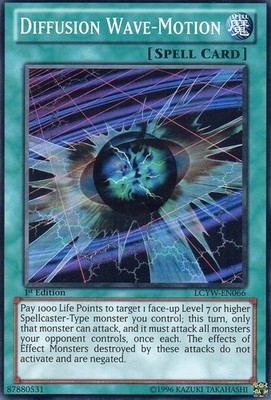 3 x Diffusion Wave-Motion - LCYW-EN066 - Super Rare - 1st Edition Near Mint, Eng-image