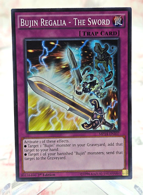 Yugioh Bujin Regalia - The Sword MP14-EN107 Common 2014 Mega-Tins - NM-image