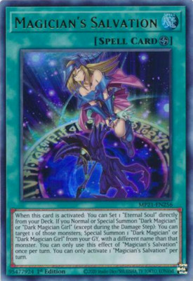 Magician's Salvation MP21-EN256 | YuGiOh 2021 Tin of Ancient Battles Mega Pack-image