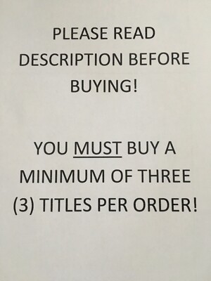 Assorted DVD & Blu Ray Movies / Shows - MUST CHOOSE MINIMUM of (3) - With Cases!-image
