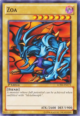 Zoa - LCJW-EN173 - Common - 1st Edition Lightly Played Legendary Collection 4: J-image