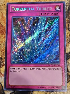 Torrential Tribute LCYW-EN180 Legendary Collection 3: Yugi's World VLP Secret-image