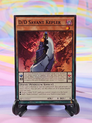 Yu-Gi-Oh TCG Card | D/D Savant Kepler MP16-EN167 First Edition-image