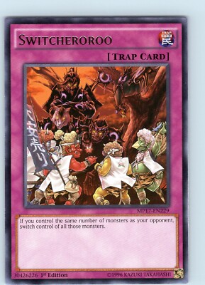 Yu-Gi-Oh TCG Switcheroroo MP17-EN229 1st Edition Regular Rare Card NM-image