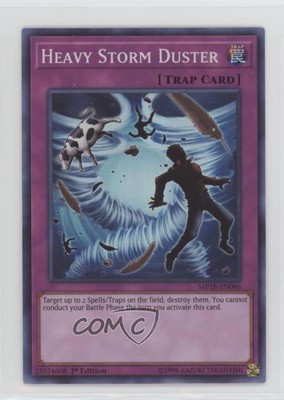 2018 Yu-Gi-Oh! Mega-Tins Mega Pack 1st Edition Heavy Storm Duster 0o5-image