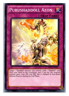2017 Mega-Tins Mega Pack #MP17-EN227 Purushaddoll Aeon - 1st Ed.-image