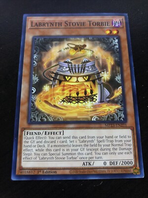 Yu-Gi-Oh Yugioh Labrynth Stovie Torbie MP23-EN231 Mega Tin 2023 Dueling Heroes-image