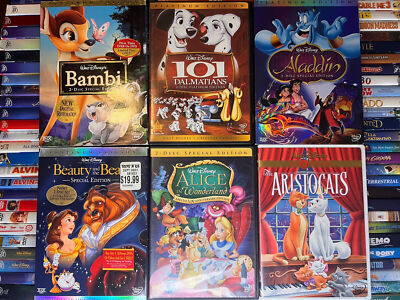 DVDs A-L Titles DISNEY PIXAR DREAMWORKS Buy 5 get 1 FREE-image