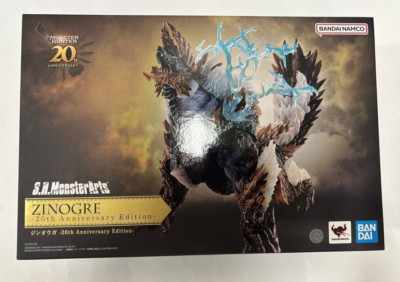 S.H.MonsterArts Zinogre 20th Anniversary Edition Monster Hunter SHM Games Toy-image