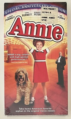 2003 “Annie “ Special Anniversary Edition VHS SEALED Carol Burnett, Tim Currry-image